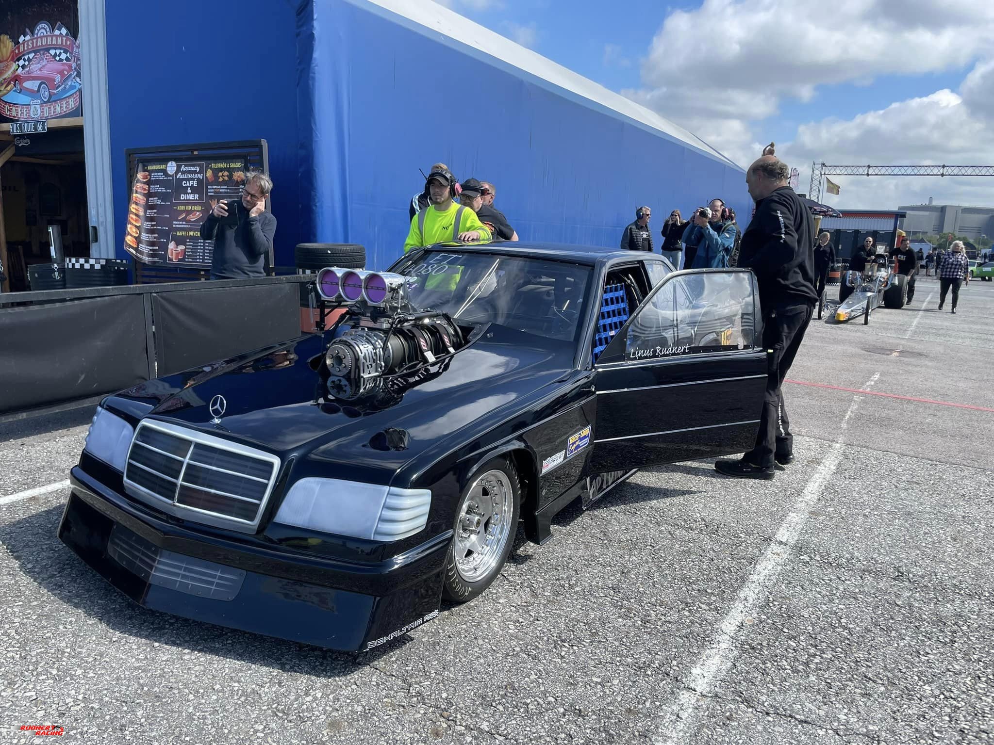 Teamet på Malmö Raceway